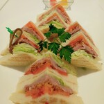 タカノフルーツパーラー - ローストビーフサンドイッチ