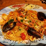 チロンボ・マリーナ - ガッツリ魚介類のペスカトーレ