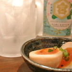 豚小家 - 先付で　かんぱーい！