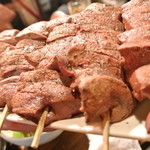 豚小家 - レバ塩　若焼き　80円