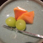 奈良 而今 - シャインマスカット　柿