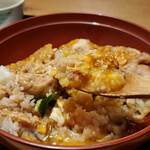 博多水たき さ和鳥 - つゆだくな親子丼