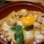 Hakata Mizutaki Sawachou - 親子丼：極はつくね入りです