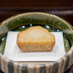 鳥田中 - 海老芋葛粉揚げ