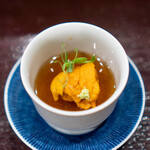 鳥田中 - 冷製コンソメスープ