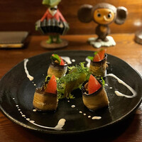 スンガリー 新宿東口本店 - トマトと茄子の冷製