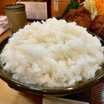 とんかつ一幸 - ご飯がとってもおいしいんです♡(^^)