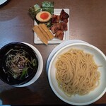 Menya Shingen - 黒醤油つけ麺（大盛）