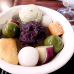 ヨディ - 季節のクリームあんみつ