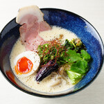 鶏と魚介らぁ麺komugi - 味噌白湯ラーメン