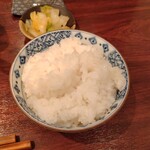 酒と味噌煮込み 味噌煮込罠 - ライスも必須よ。