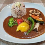 Kare Hausumo Imoi - 季節の野菜カレー700円