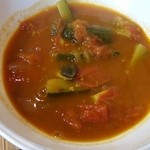 きゅうりのトマトカレー♪