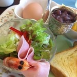 あんじゅ - 海老とハムのサラダ