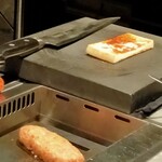 西麻布 焼肉 X - 但馬玄バーグサンド