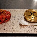 西麻布 焼肉 X - スプーンも特別