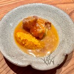 すし 喜邑 - 2022.10.  渡蟹のブランデー漬け