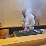 鮨駒 - ◆石鯛塩締め