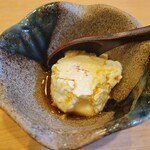 鮨駒 - ◆先付け 自家製豆腐