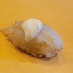 鮨駒 - ◆あんこうの漬け肝のせ