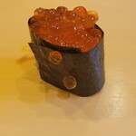 鮨駒 - ◆いくら正油漬け軍艦