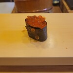 鮨駒 - ◆いくら正油漬け軍艦