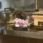 鮨駒 - ◆真鱈白子炙り