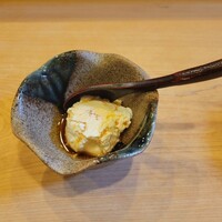 鮨駒 - ◆先付け 自家製豆腐