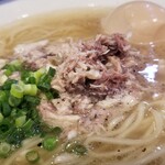 塩そば専門店 桑ばら - 天然ブリ丼とブリ出汁かけそばの定食