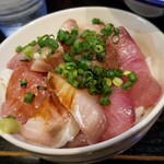 塩そば専門店 桑ばら - 天然ブリ丼とブリ出汁かけそばの定食