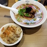 Rock’anDo - 鰤大根そば＆きんぴらごぼうの炊き込み飯