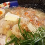 塩そば専門店 桑ばら - 濃縮香箱蟹出汁と白子バターの塩そば