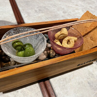 BALCONE SHIBUYA - こんなに細いグリッシーニ、見たことない。最初、単なる飾りかと思った