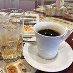 Tsukuba Toukyuu Gorufu Kurabu Resutoran - モーニング➰whiskey＆coffee