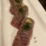 Uoza - 宮崎牛の炙り寿司