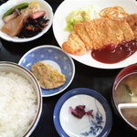 あほだら亭 - 今日は久々、1番のトンカツ。