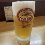 まんとく - 生ビール