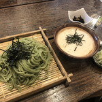 だるま茶屋 - わさびとろろ蕎麦