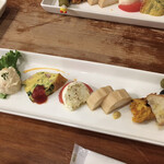 ワインカフェ ルセット - 種類が多く、少しずつが楽しい♪