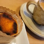 チーズケーキ工房・カフェ 風花 - バスクチーズケーキ