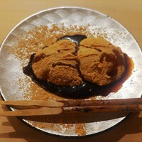 ぎんざ 一二岐 - 甘味　わらび餅