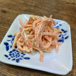 まくら とよかつ - 常連さん手作りの人参と〇〇で作ったおつまみ