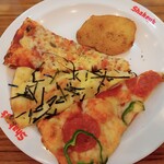 Shekizu - ピザ３種，ポテト