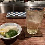 鳥たけ - 自家製粕漬けとハイボール