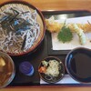 徳次郎蕎麦 - 天付鴨汁そば 2,350円