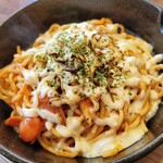 Banzai naporitan - 焦がしチーズトッピングで890円