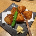 Sumibi Genshiyaki To Kuramoto Shouchuu No Mise Nodoguro No Nakamata - さつま揚げ