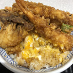 Nihombashi Tendon Kaneko Hannosuke - ご飯とまぜます