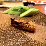 天寿し - 車海老の頭