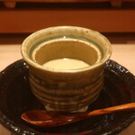 鮨 しみづ - 蛤出汁の茶碗蒸し